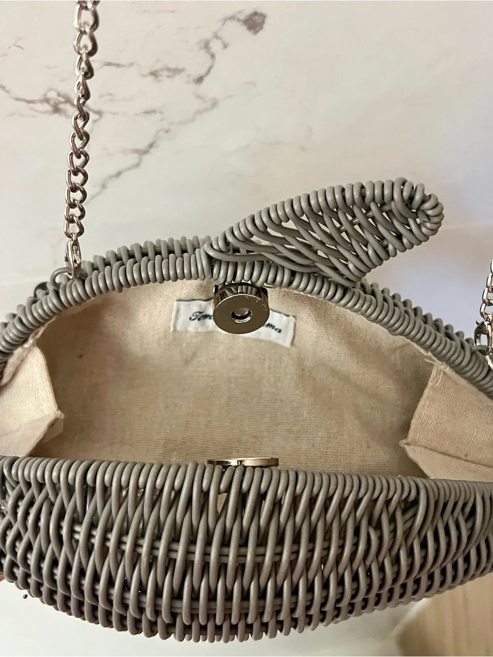 🩶 NWT | Tommy Bahama Woven Dolphin Crossbody Bag